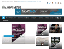 Tablet Screenshot of jornaisvirtuais.com.br
